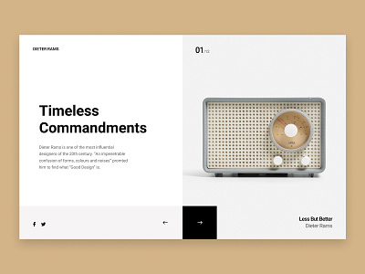 Dieter Rams: Timeless Commandments for Good Design