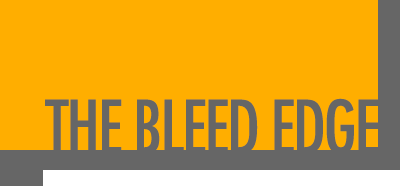 The Bleed Edge logo redesign website