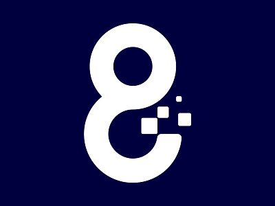 The New Logo For Pixel8 branding logo design