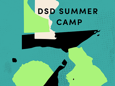 DSD Summer Camp, Event Design album recording artwork dsdmusic event design graphic forms jam session neon texture