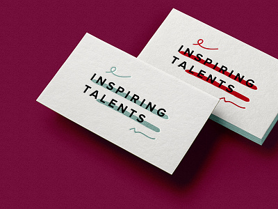 Stabilo logo branding business cards doodles highlights identity inspiring layout movement paper stabilo talents workshop