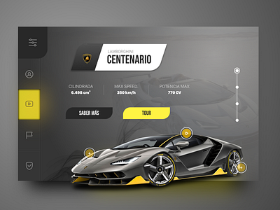 Lamborghini Centenario Homepage