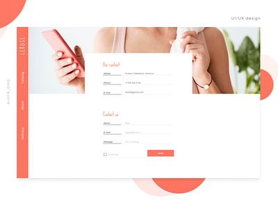 Daily UI 028 - Contact us 100 daily ui clean design desktop design figmadesign illustration user experience userinterface