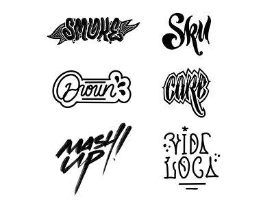 Try for flash tattoo calligraphy flash handcraft handwriting lettering letters lettrage tattoo type typography