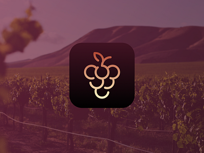 LB Vinhos - Wine Store Logo app branding logo mobile product wine