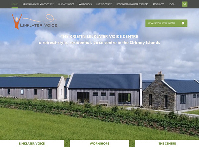 Linklater Voice design development joomla orkney production scotland voice web