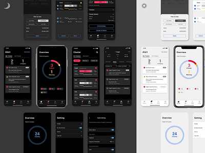 Dell DataGo - Mobile app design app branding design ui ux