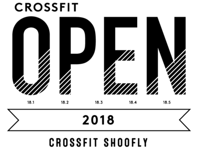 CrossFit Open @ Shoofly brand and identity crossfit design gym logo logo logodesign sports sports brand sports identity typography