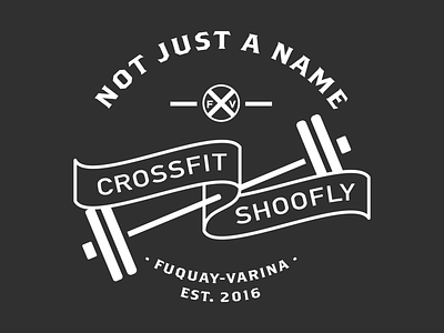 Not Just a Name brand and identity crossfit design gym logo logo logodesign oldschool sailor jerry sports sports brand sports identity typography