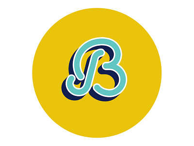 B-4 brand and identity branding design logo logodesign personal personal brand typography vector