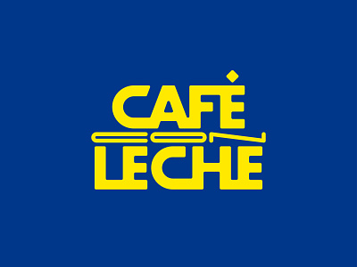 Café Con Leche avantgarde design futura graphic design icon illustration lettering type design typography vector