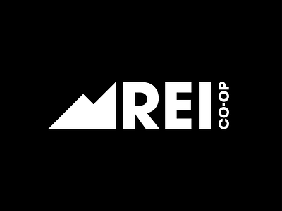 REI Logo Redesign avantgarde brand brand design branding design graphic design icon illustration lettering logo logo design typography vector