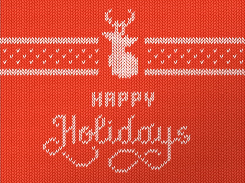 Happy holidays