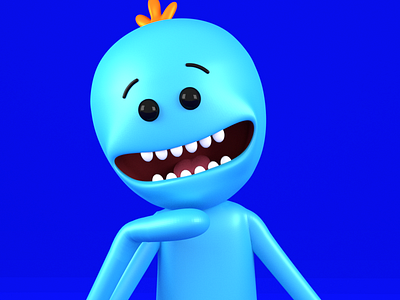 Mr. Meeseeks - [Adult Swim] Collab Entry by Tuxed on Newgrounds