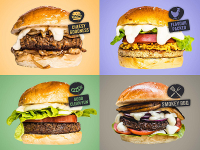 vEEF All the burgers branddevelopment branding design foodbranding foodpackaging identitydesign logodesign packaging packagingdesign typography