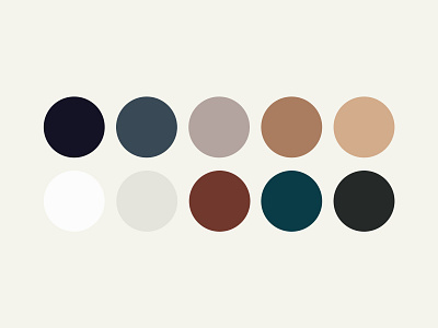 Color Palette branding color