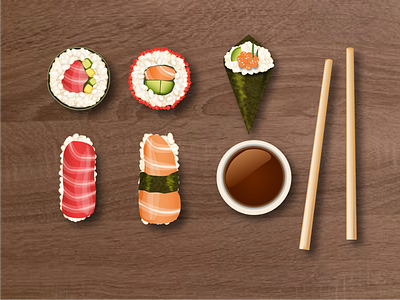 One of my favorite Japanese cuisine:) 100days adobe ai dailychallenge design flat icon illustraion illustration sketch ui vector