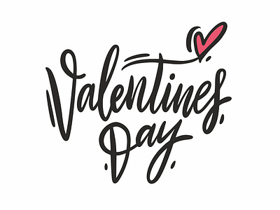 Valentine's Day Lettering