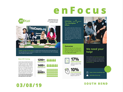 Handbill Print Design for enFocus