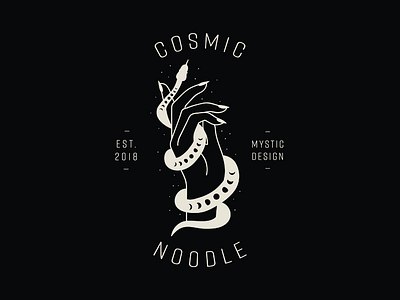 Cosmic Noodle Concept Logo