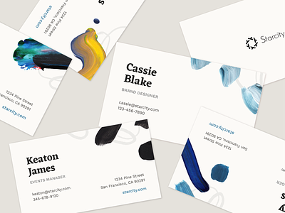 Starcity Business Cards Design