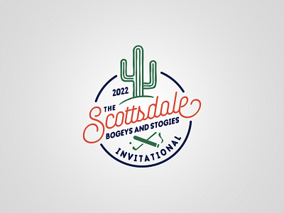 The Scottsdale Bogeys and Stogies Invitational arizona bogeys cactus cigars club golf logo scottsdale trip