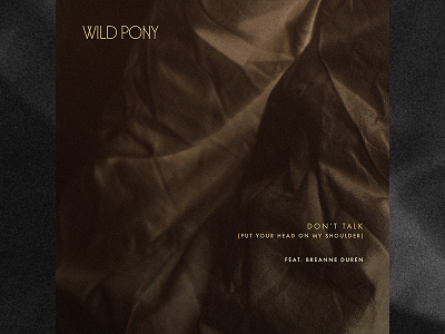 Wild Pony / Don't Talk (Put Your Head On My Shoulder)