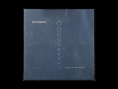 MUTEMATH / Voice In The Silence anyonereadingthese art direction color creative direction design justchecking minimal mutemath paul meany texture typography vinyl