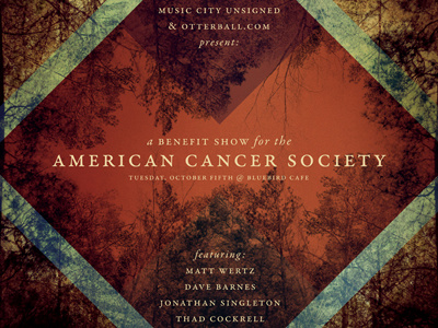 Music City Dribbble american cancer society dave barnes design free throw jonathan singleton matt wertz music city unsigned nashville photography thad cockrell