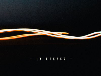 Strands design light trails music packaging print strands threads