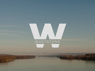 Whetstone Logo branding design logo whetstone