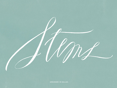 Stems Calligraph