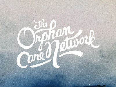 Getting There... branding dbln dbln co design direction handwritten logo orphan care network