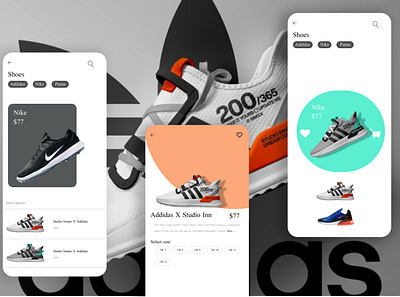 shoes Shopping app app app design app ui shoes app shoes design shopping uiux