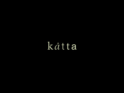 Katta Logo Design branding design jewellery branding logo typography