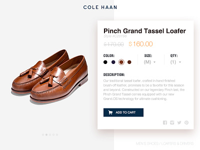 COLE HAAN - Ecommerce Add To