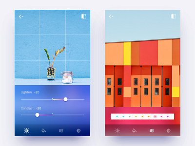 Photo Editor App Concept