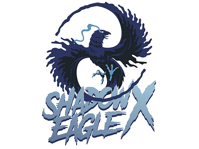 Shadow Eagle X - Logo Design branding design illustration illustrator logo logodesign streamer twitch videogames