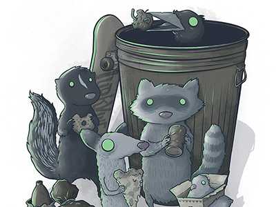 Garbage Can Critters