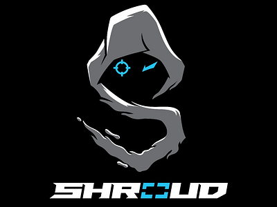 SHROUD Branding branding design gamer illustration logo streamer videogames