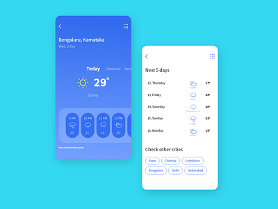 weather app design concept adobe xd climate design mobile app mobile design ui uidesign weather