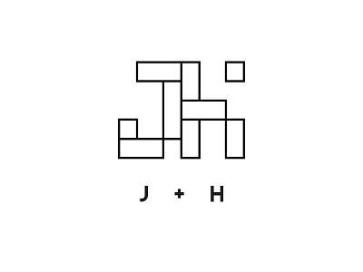 J and H monogram concept