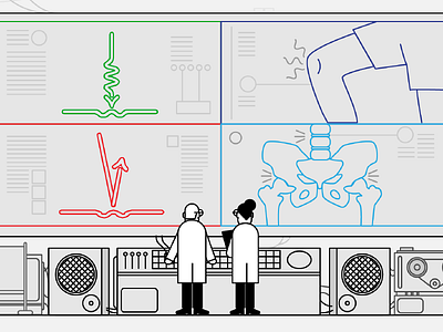 Karhu Finnovation animation bobbypola illustration karhu lab science