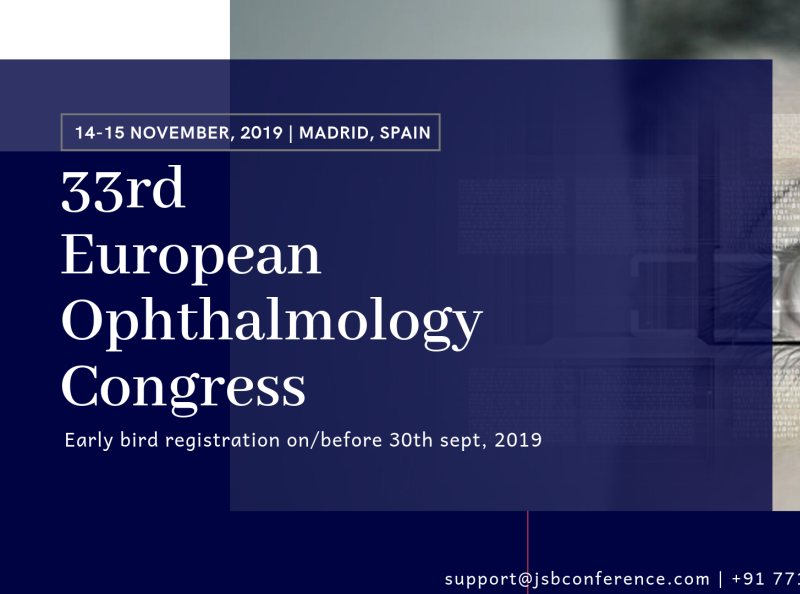 33rd European Ophthalmology Congress jsbconference com by komalpreet
