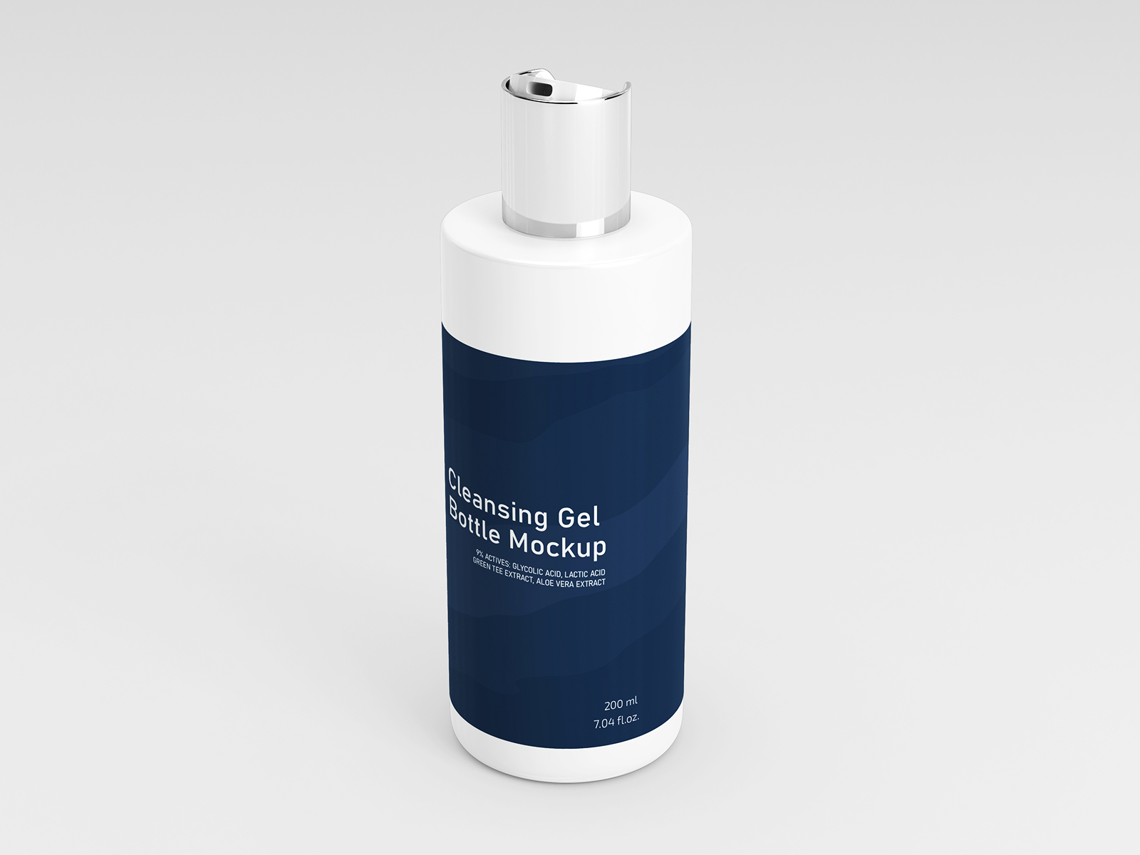 Download Cleansing Gel Bottle Mock Up By Massdream Studio On Dribbble