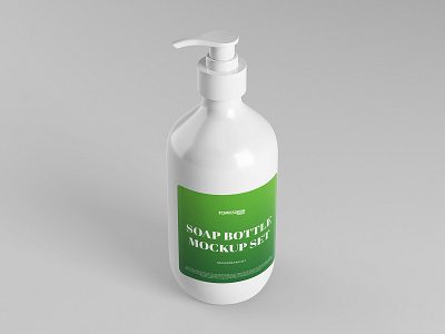 Soap Bottle Mockup Set