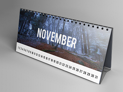 Desk Calendar Mock-Up