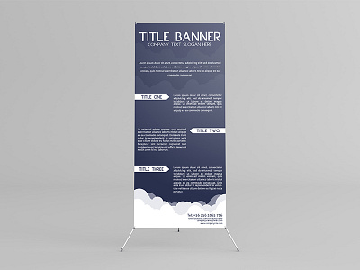 X-Banner Stand Mock-Up banner board display event mock mockup stand standing xbanner