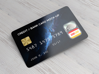 Credit / Bank Card Mock-Up