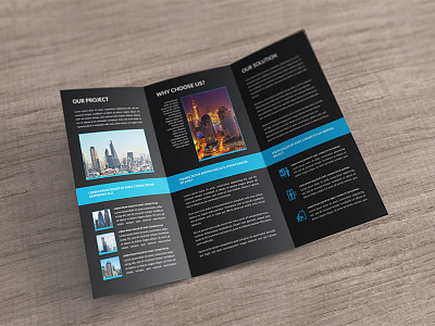 Tri-Fold Brochure Mock-Up